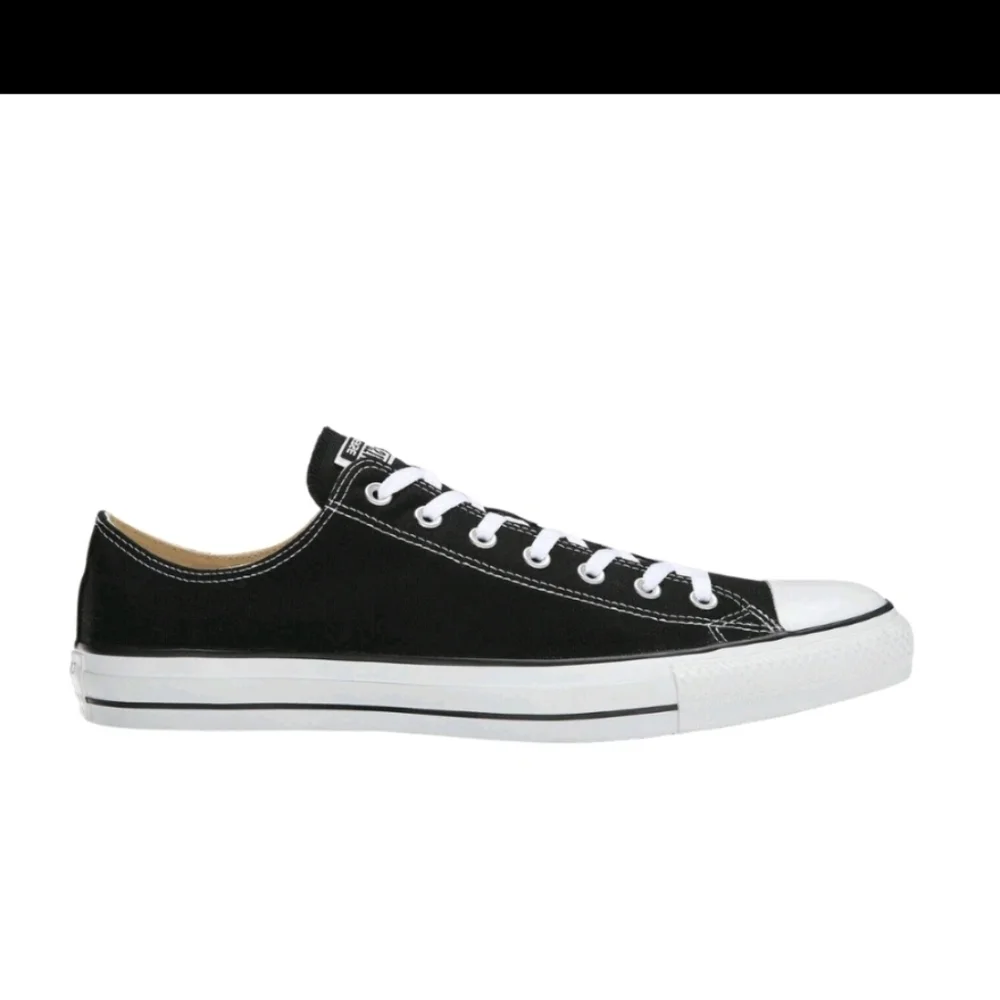 Converse Chuck Taylor All Star Low Top Unisex Shoes Sneakers M9166 -Black - Picture 8 of 9